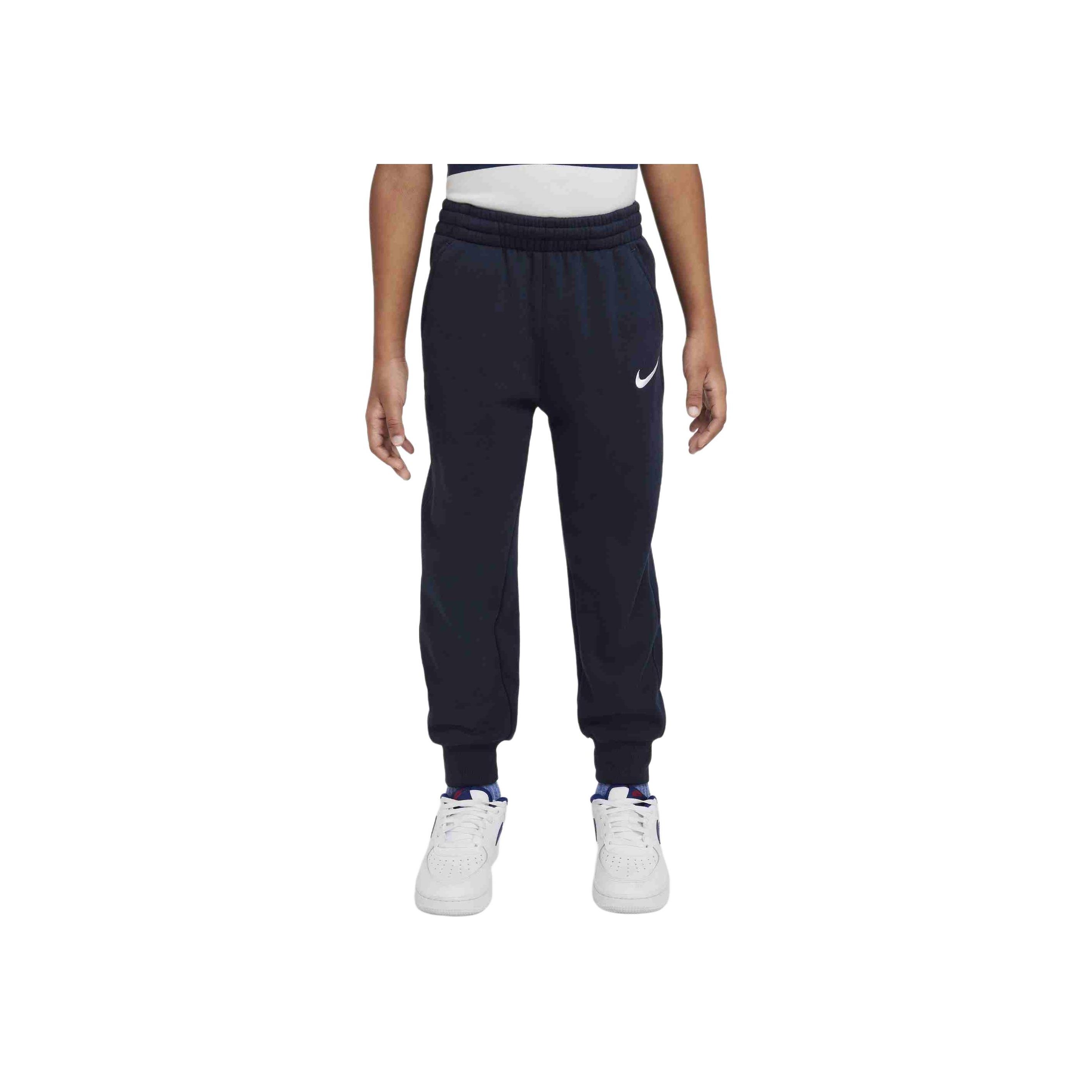

Nike Fashion Comfortable Soft Versatile Knitted Sports Pants Kids bottoms Deep-Navy IB2555-410 L