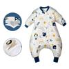 Baby Split Legged Sleepsack Removable Sleeves Designed Sleep Sacks Breathable Children's Sleeping Bag Anti-kick Quilt