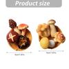 Mushroom Fridge Magnets Refrigerator Magnets Fridge Decorative Magnets for Home Whiteboard Classroom Office Locker