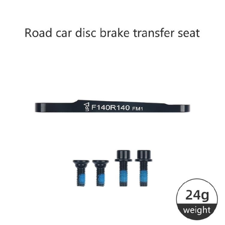 Cycling Flat Mount Disc Brake Adapter High Performances Cycling Brake Adapter for Road Bikes with Easy Installation