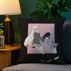 H-Happy S-Sugar Life Pillow Case Plush Fabric Soft Double Sided Print Home Sofa High Quality Cushion Cover Throw