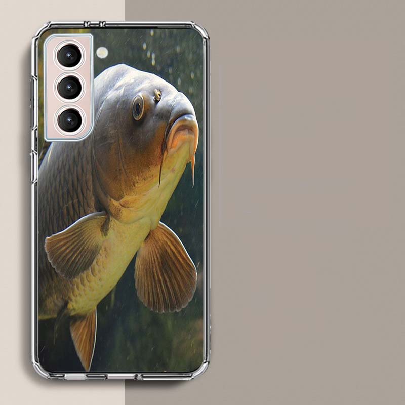 Carp Fishing Fish Phone Case For Galaxy A14 A24 A34 A54 Samsung A02S A12 A22 A32 A42 A52 A72 A13 A33 A53 5G A03 A03S A23 A73 A20