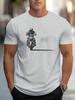 2026 Unisexs Summer 100 Cotton Casual Loose Motorcycle Letter Printed Round Neck Short Sleeve Cycling Soft Breathable Tshirt
