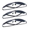 3 Pcs Polarized Sunglasses Color Changing Grey Polarized Sports Sunglasses for Men Baseball Cycling Running Motorcycle