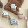 Autumn and winter contrasting colors irregular stripes AirPods 1 generation earphone case for Airpod pro1 earphone case