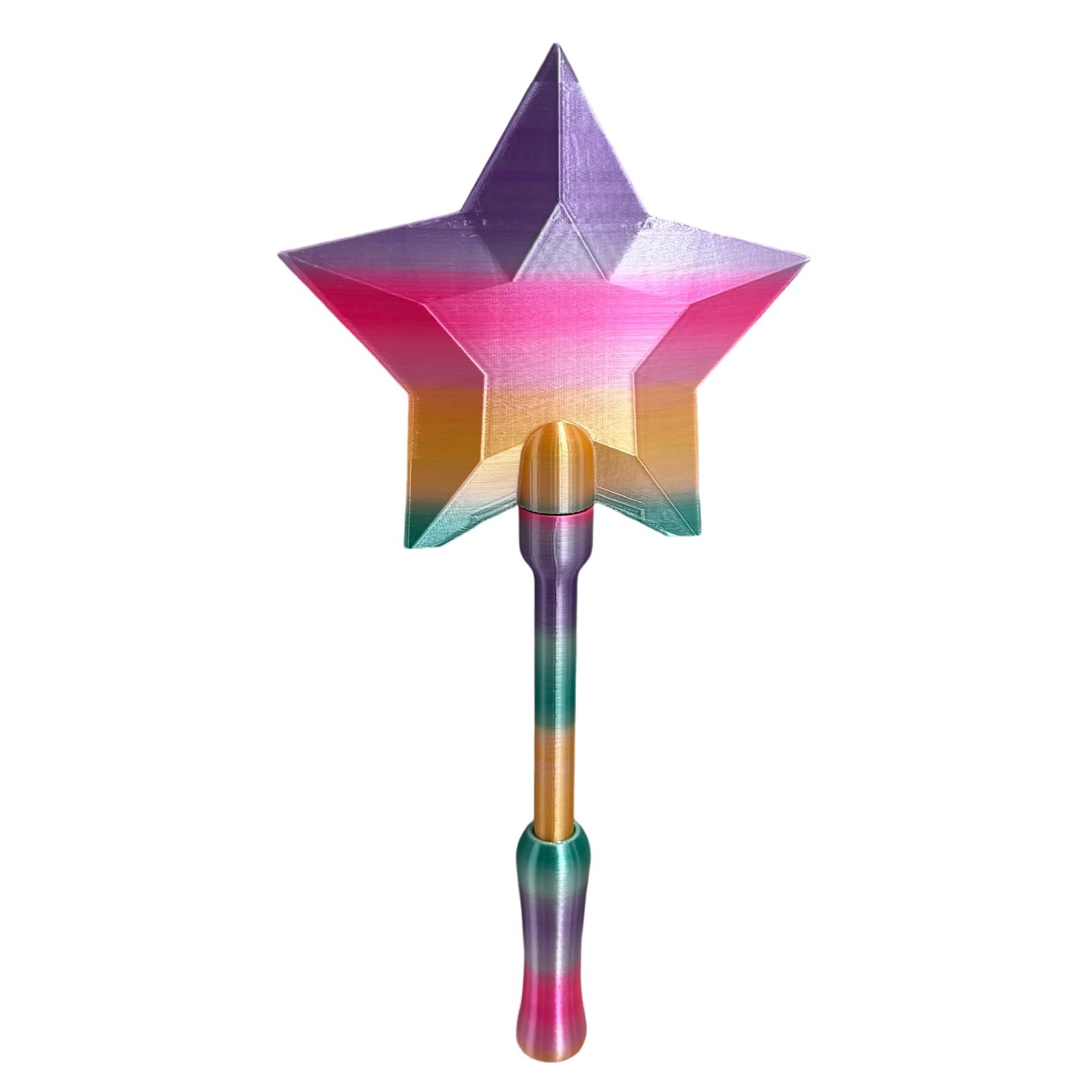 

Star Magic Credit Card Wand Contactless Payment Card Holder 3D Printed Tap-to-pay Wand Lightweight Credit Card Holder Daily Use