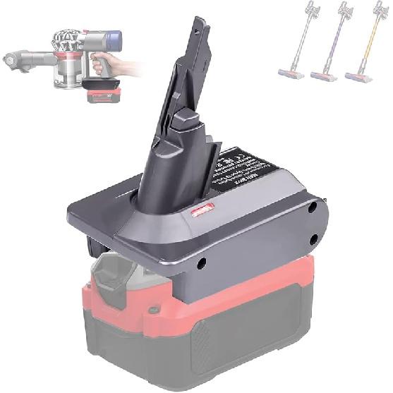 EID V8 Battery Adapter Compatible with Craftsman 20V Battery to Replacement for Dyson V8 215681 Battery, Works with V8 Series V8 Animal V8 Absolute