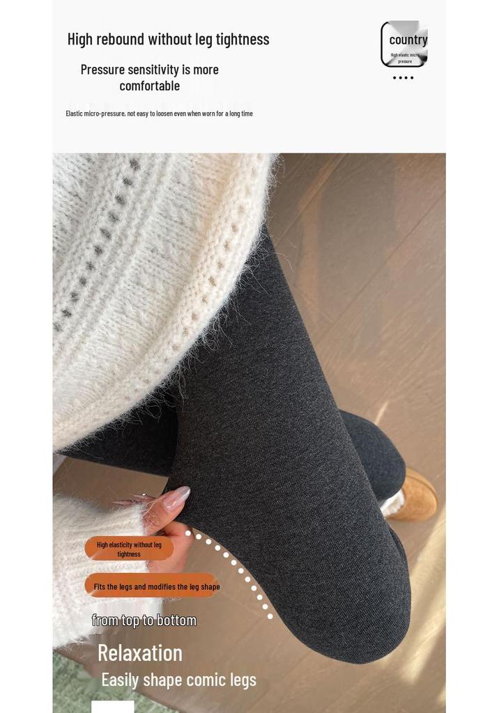 Damen Winter 2025 High Waist Bauchkontrolle Samt Verdickt Schlankmachende Hose - Vertikale Streifen, Hohe Elastizität