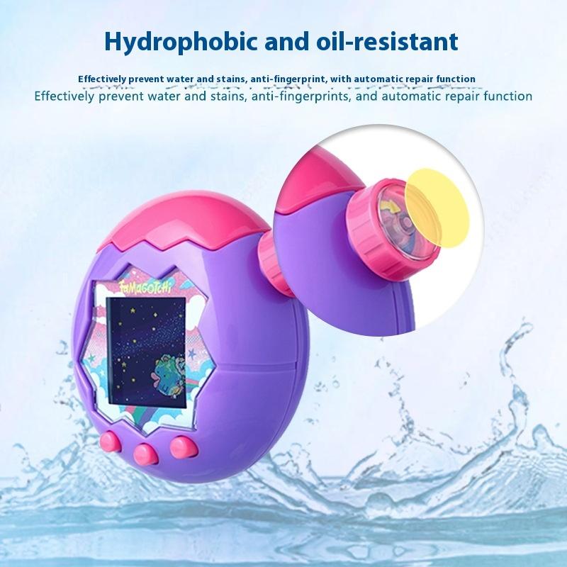 1 Satz Panelschutzabdeckung für Tamagotchi Paradise Klar Gelb Displayschutzfolie Vollständige Abdeckung Bildschirmfolie Spielzubehör