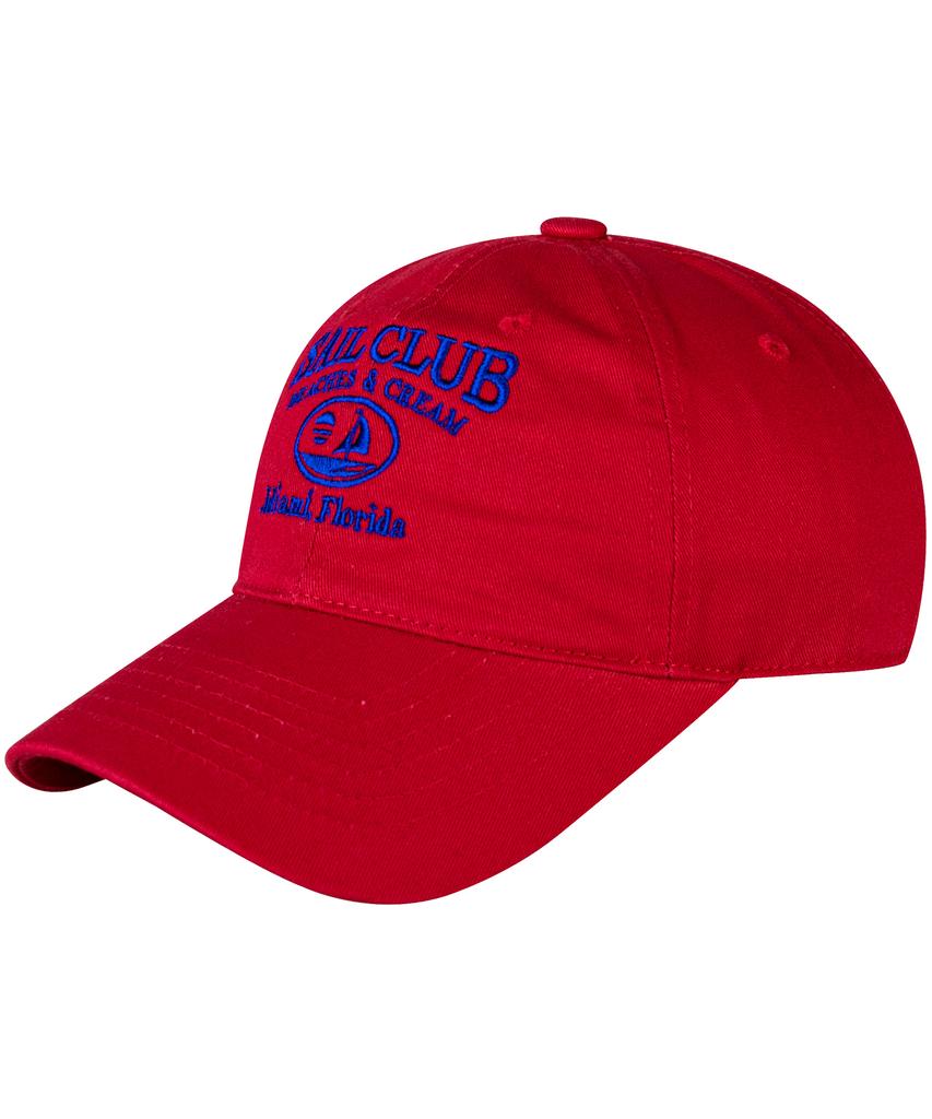 Bichiseuaenkeulim Sail Club Ball Cap-Red