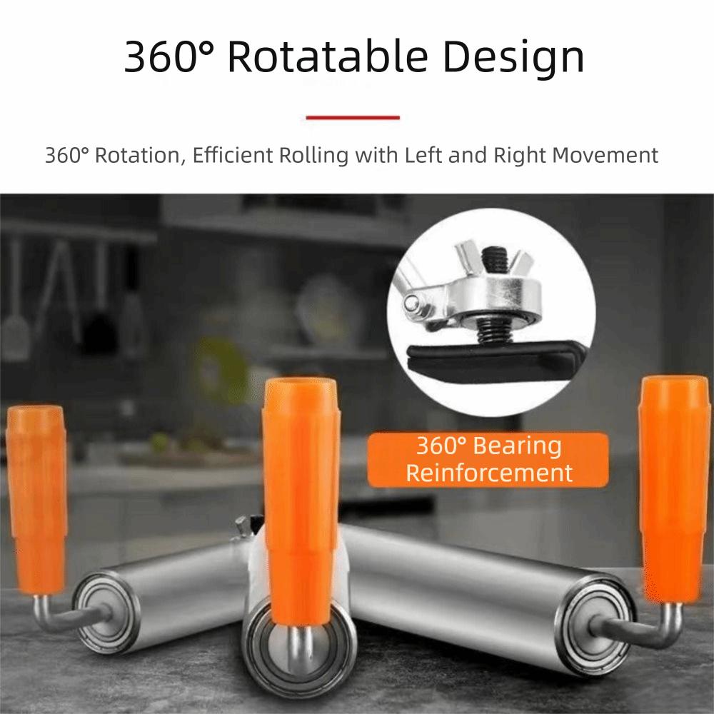360 Degree Rotating Dough Roller Smooth Surface Kitchen Baking Tool  Pastry Baking