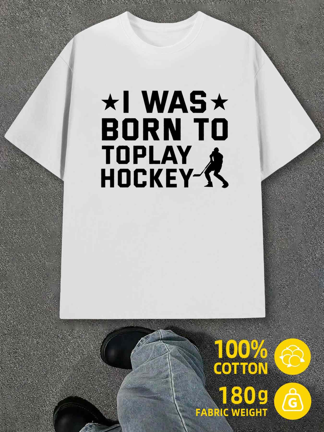 T-Shirt Y2K Was Born to Play Regular Fit S