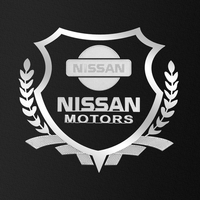 1Pc Car Body 3D Stickers Wheat Ears Styling Emblem Auto Decoration For Nissan DAYZ Livina Roox Sentra Altima Cube Micra Note Skyline Versa Kicks Rogue