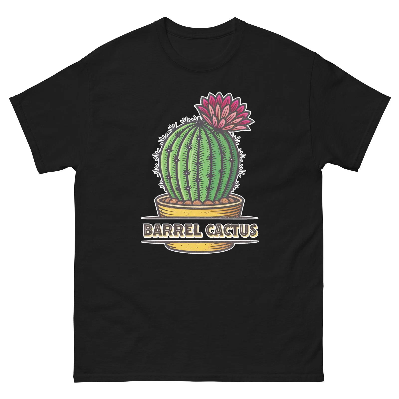 Кактус-бочка Растение Садоводство Ландшафтный дизайн Садоводство Футболка XL