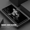 Cute Cat Phone Case For Samsung Galaxy S24 Ultra Cases S23 S21 S20 FE S22 9 S24 Plus Note 20 Ultra 10 Silicone Cover Black Cats