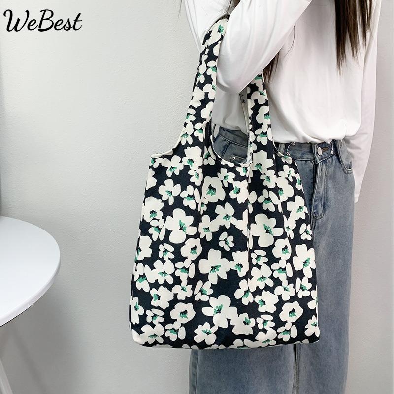 

Printed Canvas Bag Vest Bag Travel Fashion Trend Bag
