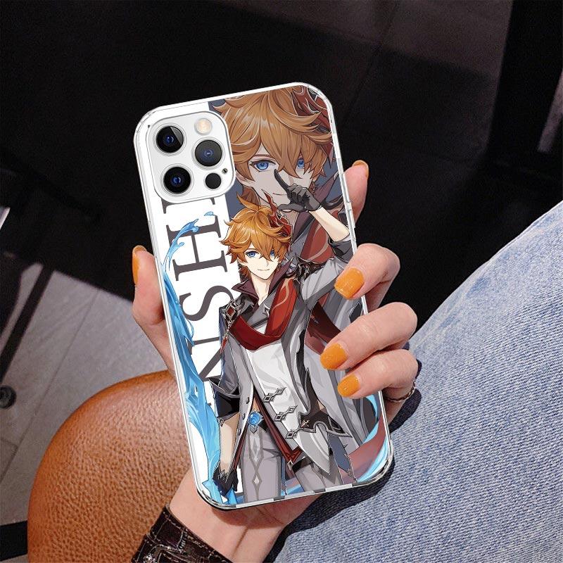 Genshin Impact Anime Phone Case For iPhone 17 Air 16 Pro Max 16E 15 + 14 Plus 11 12 13 Mini 7 8 SE Gift Print Cover Fundas 17 Ai