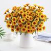 2/5PC Artificial Flowers Small Daisy Autumn Vase Wedding Home Christmas Decoration DIY Box Chrysanthemum Arrangement Accessories