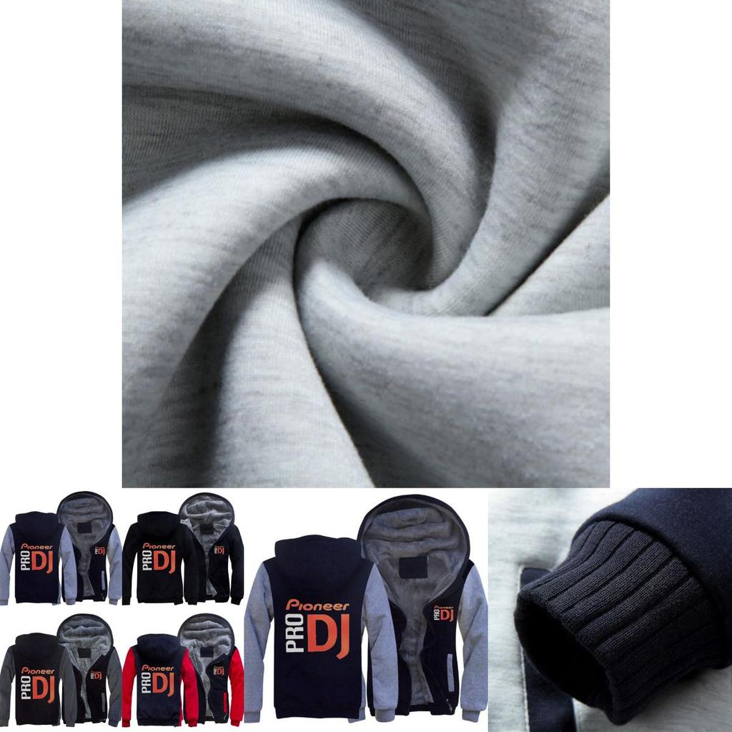 Luxurious Men Sweater Zipper Thicken Sweatshirt Hoodie Unisex Jacket Winter Coat For Cold Days