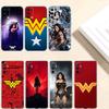 RE64 Wonder Woman Transparente Handyhülle für Motorola Moto Edge 20 30 40 50 S30 Fusion Ultra Pro Neo Lite + G200 G23