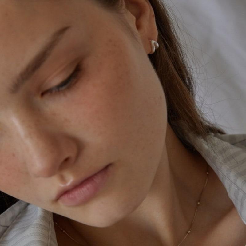 MERCURY [silver 925] Double Hoop Earring