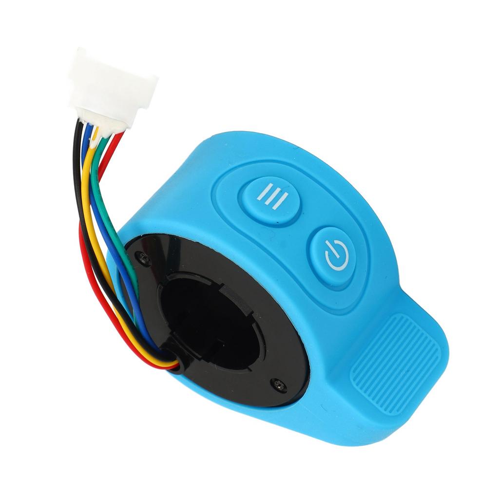 Elektrická koloběžka Plyn Akcelerátor Citlivý Modrý Elektrická koloběžka Palcový Akcelerátor Rychlosti pro