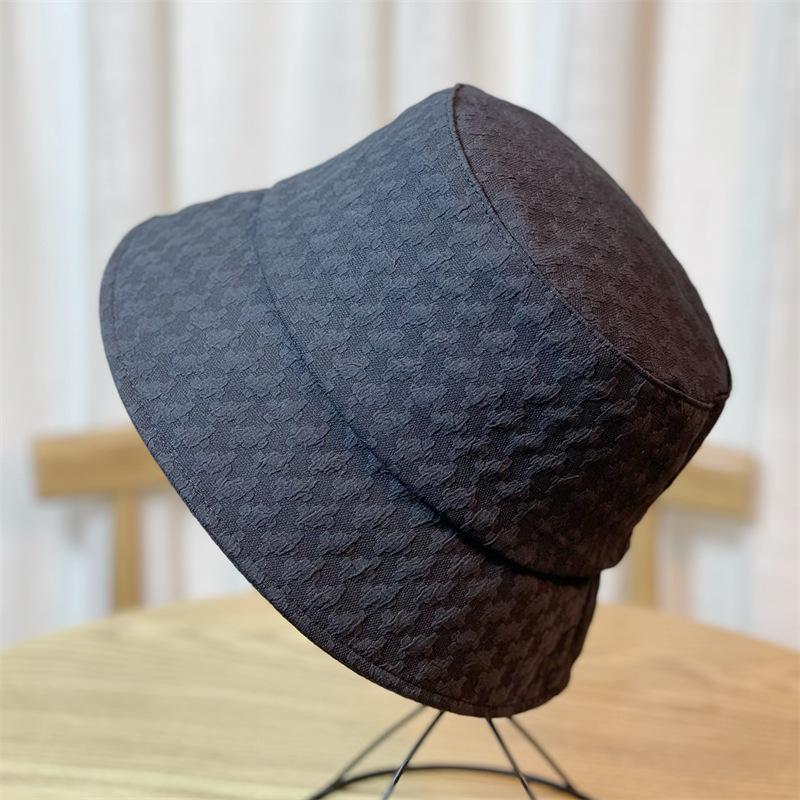 

Version Bird Thousand Lattice Fashion Fisherman Hat Female Sun Sunscreen Hat чорний