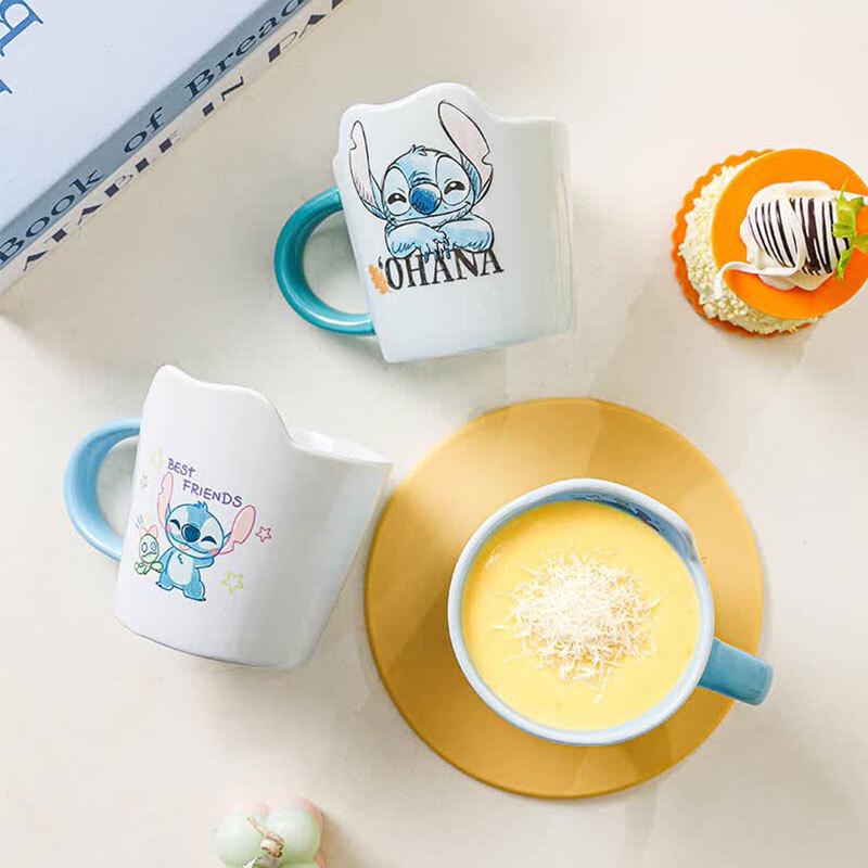 Disney Stitch Cartoon Ceramic Mug with Handle