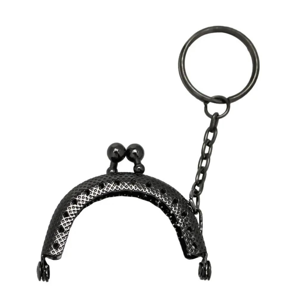 Mini-Taschenverschlüsse DIY Basteln Metall-Geldbörsenrahmen Kussverschluss Taschenbeschläge Vintage-Taschenverschlussrahmen Taschenrahmen-Schnalle Taschenherstellung Requisiten