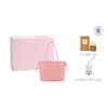 MCM Liz Artificial Leather Combo Bag, Tote Bag, Shopping Bag, Handbag, Shoulder Bag Small Women's Pink MWPDSLR02QZ001