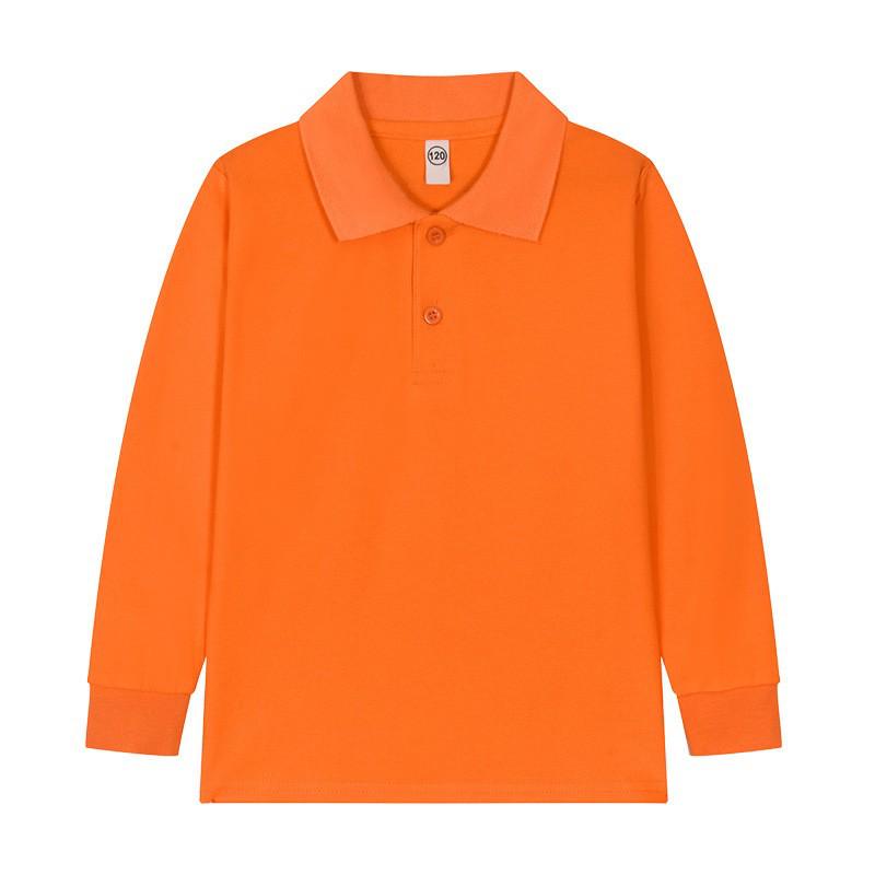 Bērnu universāls garām piedurknēm polo krekls