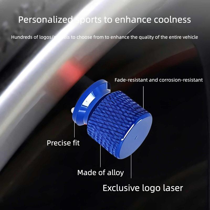 For BYD Denza B5 B8 Ti7 Car Tire Valve Cap Valve Core Cap Special Protective Cover Modified Accessories