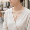 Dog Design Snap-on Necklace Animal Series Pattern DIY Jewelry DIY Glass Necklace  Accessories