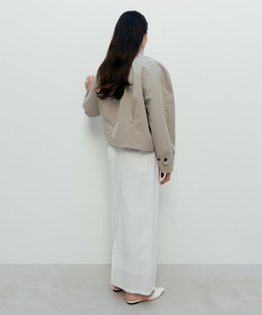 Beullaengkeulumumeon Wrinkle H Skirt_White
