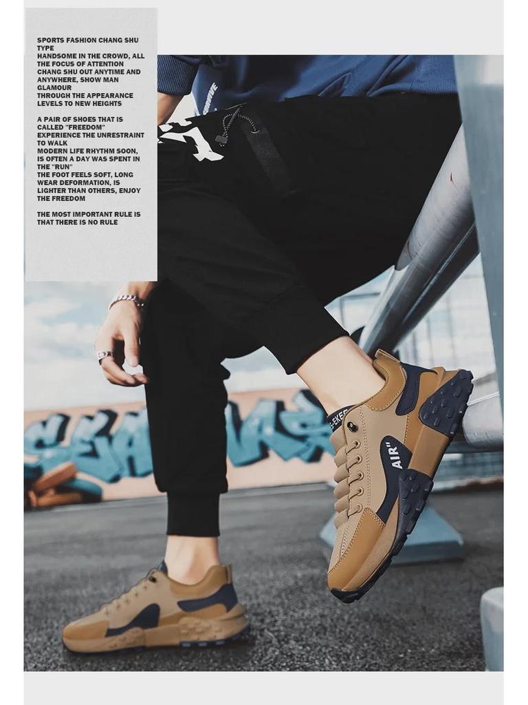 Trending Men's 2024 Summer Thick-Soled Casual Dad Sneakers