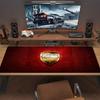 Arsenal F Großes Mauspad Große Gaming-Tischunterlage Rutschfest für Laptop Tablet Großes Mauspad XXL Matte Mini-PC-Spielmatte Mit verriegeltem Rand