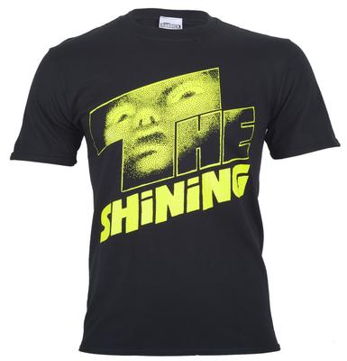 The Shining T Shirt Yellow Logo Classic Horror Movie Official New