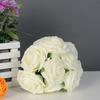 10 st Konstgjorda falska PE Rose Flower DIY Bröllop Hem Party Dekoration