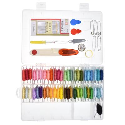 Cross Stitch Line 50 Color Boxed French DMC Embroidery Thread Winding