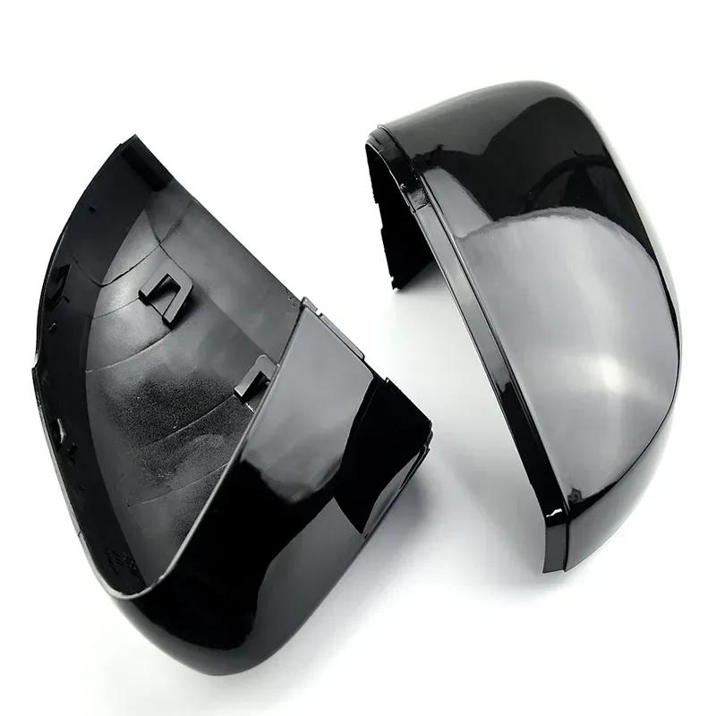 For VW Polo Mk5 6R 6C 2009-2017 ABS Rearview Door Side Mirror Cover Wing Cap Exterior Protector Housing Shell Trim Car Replace