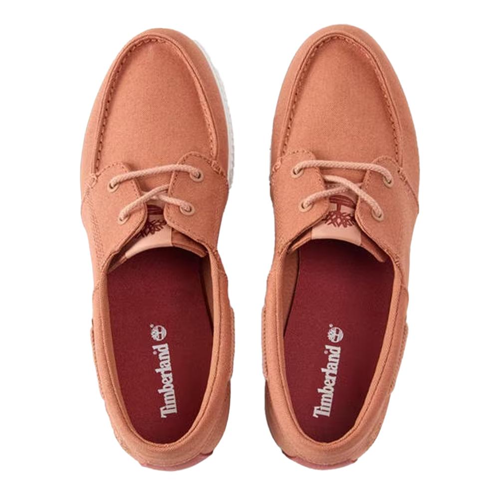 Timberland Mens Canvas Flat Boat Shoes