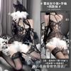 Sexy lingerie uniform seduction pure desire flirting transparent maid outfit passion suit