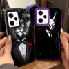 Man Suit Shirt Tie Cool Shockproof Phone Case for Xiaomi Redmi Note 15 14 13 12 Pro Plus 11 11S 11T 5G Cover Anti Fall Fundas