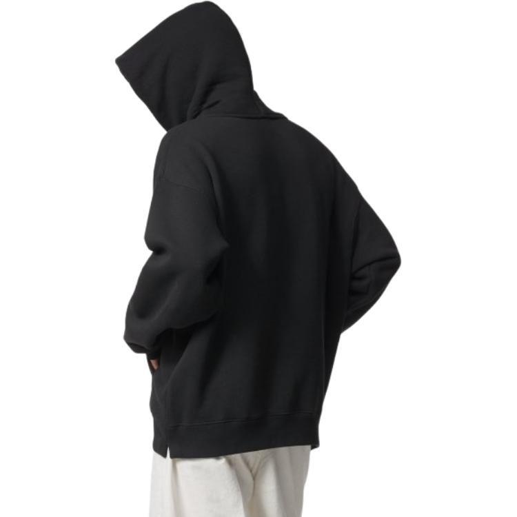 OFF WHITE Logo Print Cotton Hoodie OMBB085F23FLE0011001