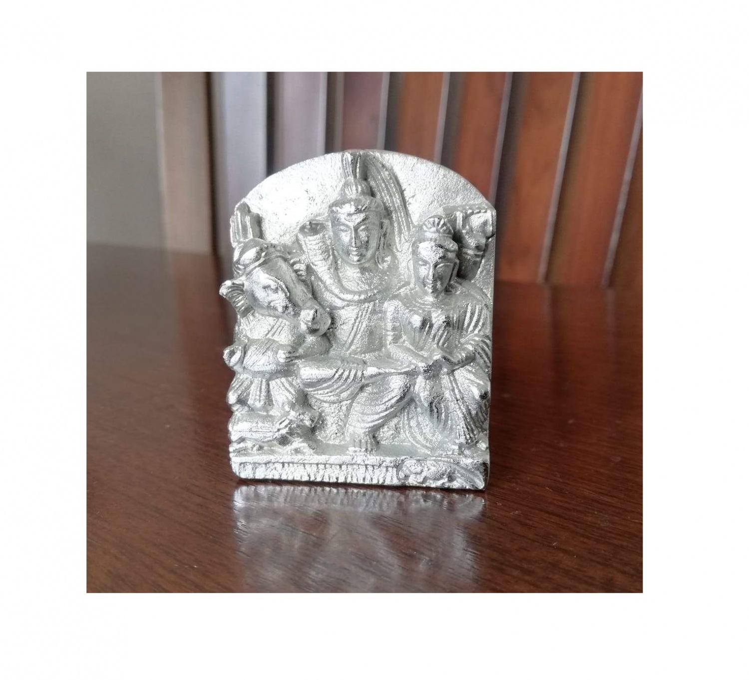 Статуэтка Парад Шив Паривар, Parad Shiv Parivar Idol,  Kalyan Puja