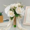 Wedding Bouquets Artificial Flower for Ceremony, Anniversary, Valentines, Photography Props, Wedding Flower Arrangement