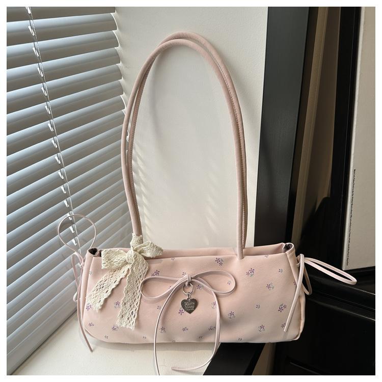 Nuova Borsa con Stampa di Nicchia Primavera Estate per Donne Versatile da Pendolare Borsa a Spalla Sottobraccio Borsa Fashion a Baguette
