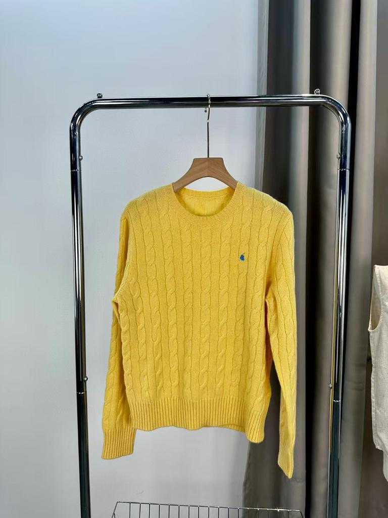 Pulover tricotat cu broderie Pony