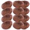 16Pcs Simulated Bird Nest Garden Bird Nest Ornaments Decorative Photography Props Dinner Plate Decor