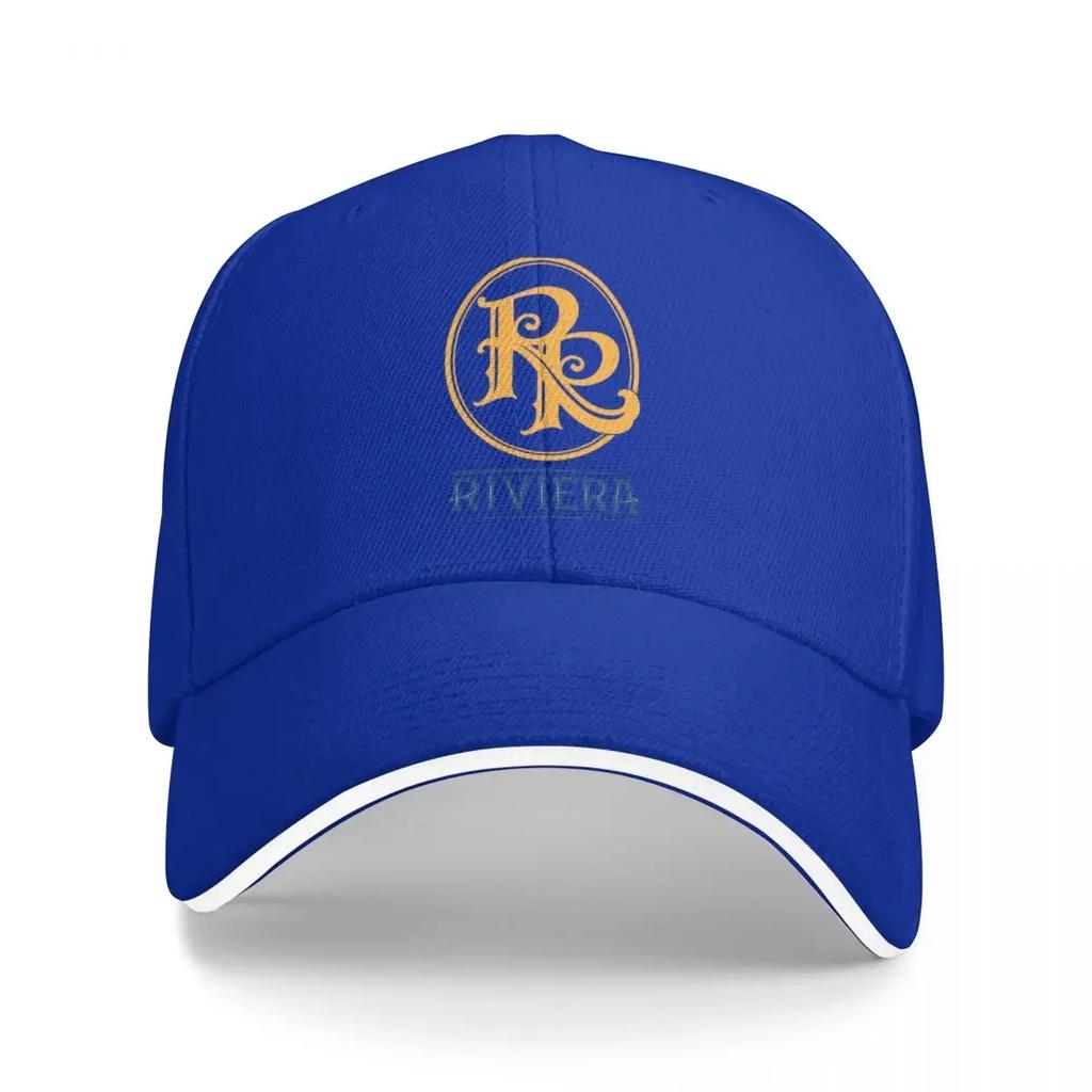 Riviera Resort Logo Baseball Cap tea Hat Military Tactical  Unique hats Womens Hats 2025 Mens